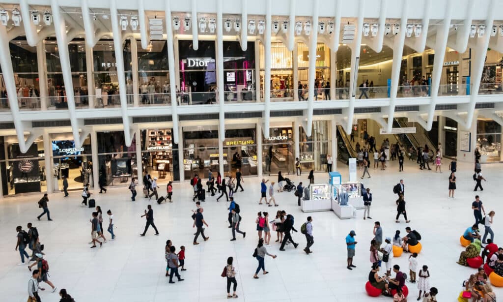 Open Public Mall Space